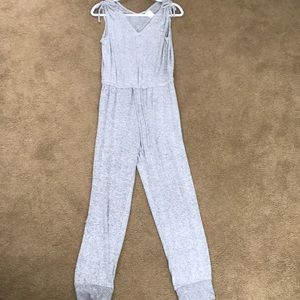 Gray Jumpsuit